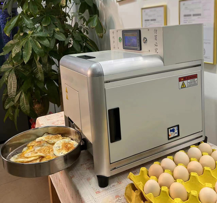 Compact Commercial Electric Bread Omelette Machine Maker Egg Frying Microcomputer Control