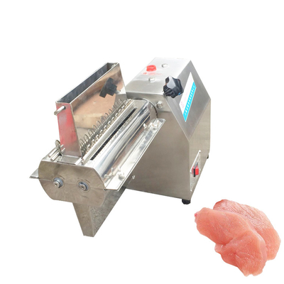 Industrial Electric Fillet Breast Chicken Chopping Machine For BBQ Catering Restaurant