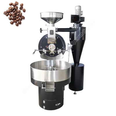 Commercial Small Scale Commercial Coffee Roaster Burner Equipment 6kg Customized