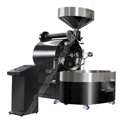 OEM 304SS Electric Commercial Coffee Roaster Machine 60kg 120-200kg/H