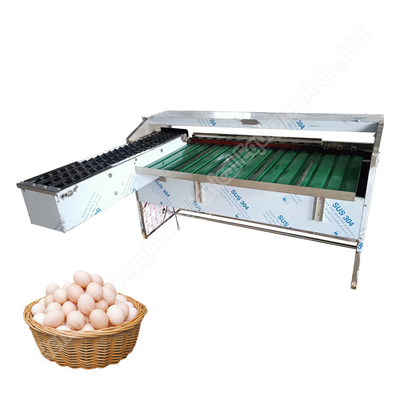 Commercial Small Scale Egg Processing Machine Grader Weight Sorting Line