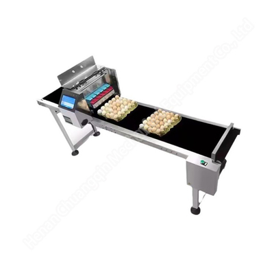 Automatic Electric Egg Processing Machine Coding Carton Printing 60kg 100w