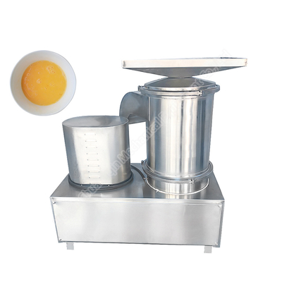 Restaurant Industrial Centrifugal Egg Breaker Machine Stainless Steel Customized