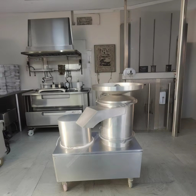 Restaurant Industrial Centrifugal Egg Breaker Machine Stainless Steel Customized