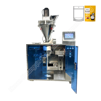 110V Doy Ziplock Packaging Machine Premade Pouch Filling And Sealing