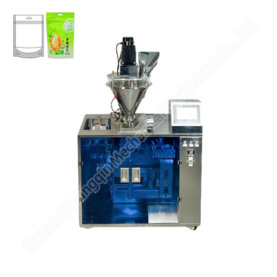 110V Doy Ziplock Packaging Machine Premade Pouch Filling And Sealing