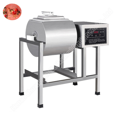 304SUS Meat Processing Machinery 360 Rotary Chicken Marinating Machine Vacuum Tumbler