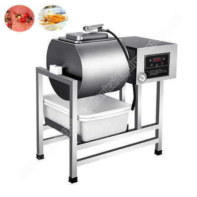 304SUS Meat Processing Machinery 360 Rotary Chicken Marinating Machine Vacuum Tumbler