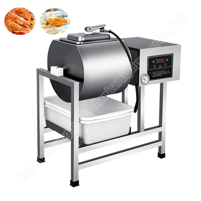 304SUS Meat Processing Machinery 360 Rotary Chicken Marinating Machine Vacuum Tumbler