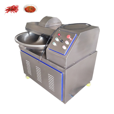 304SS Restaurant Food Preparation Equipment Meat Bowl Chopper Machine Cutter 20L 18kg/batch