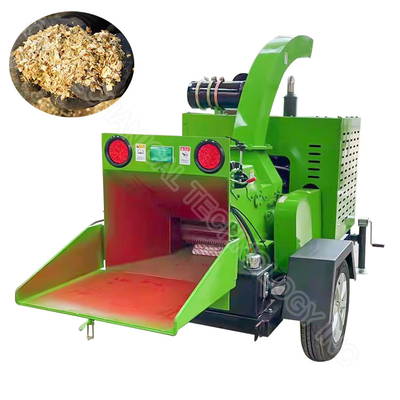 Industrial Tree Branch Wood Chipper Equipment Shredder Machinery For Papermaking