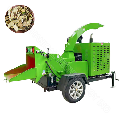 Industrial Tree Branch Wood Chipper Equipment Shredder Machinery For Papermaking