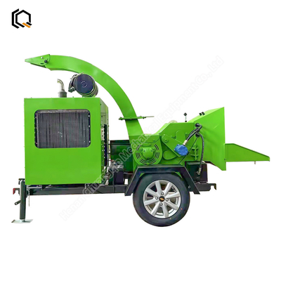 Diesel Farm Machinery Implements Tree Branch Wood Cindustrial Chipper Shredder