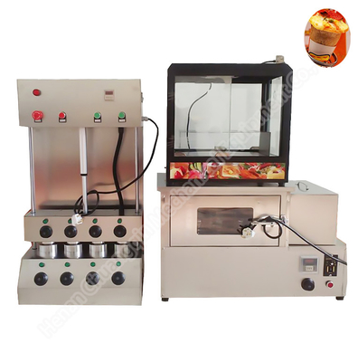 OEM Automatic Industrial Food Machines Pizza Paper Cone Making Machine For Bread Bakery