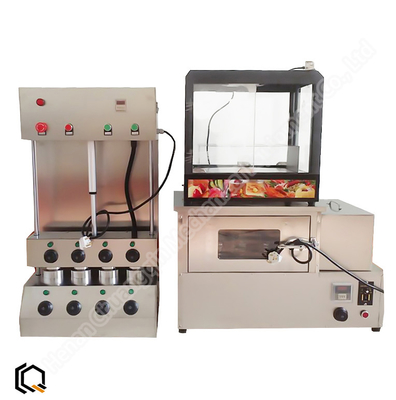3KW Industrial Food Machines Conical Pizza Former Machine Edible Waffle Cup Maker