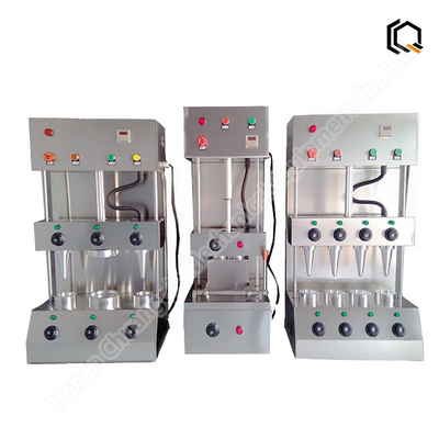 3KW Industrial Food Machines Conical Pizza Former Machine Edible Waffle Cup Maker
