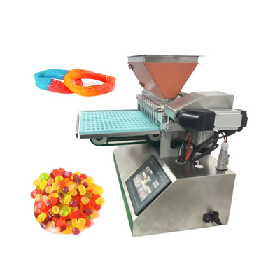 Tabletop Jelly Gummy Candy Depositor Forming Machine SUS304 PLC Control