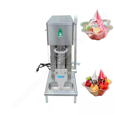 ODM Industrial Food Machines Swirl Fruit Nuts Ice Cream Gelato Mixer Machine