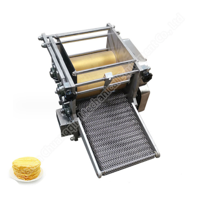 SUS304 Reused Industrial Food Machines 15cm Corn Flour Tortilla Machine Commercial
