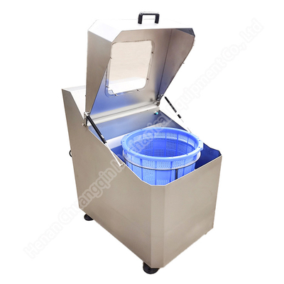 ODM Centrifugal Salad Vegetable Dryer Spinner Machine Horizontal Airflow System